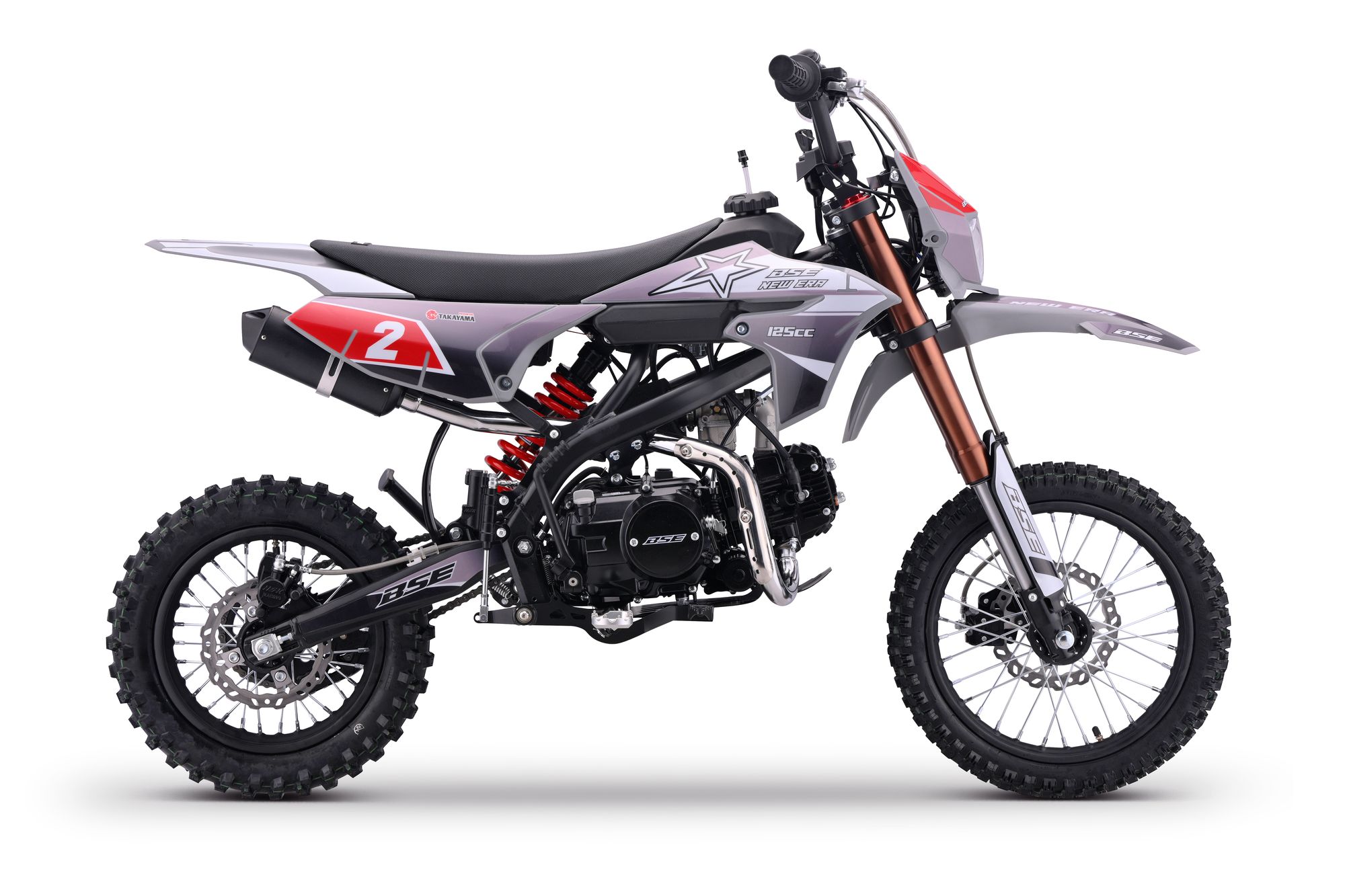 Питбайк BSE NEW ERA 125E 14/12 Mayhem Grey
