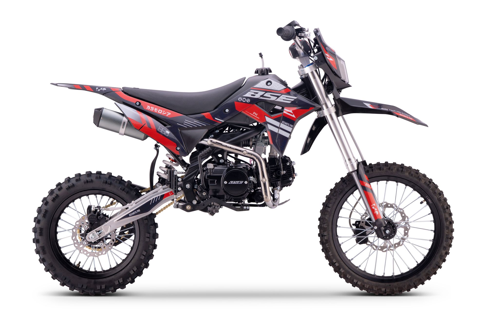 Питбайк BSE PH 125 17/14 AK47 Red (030) 