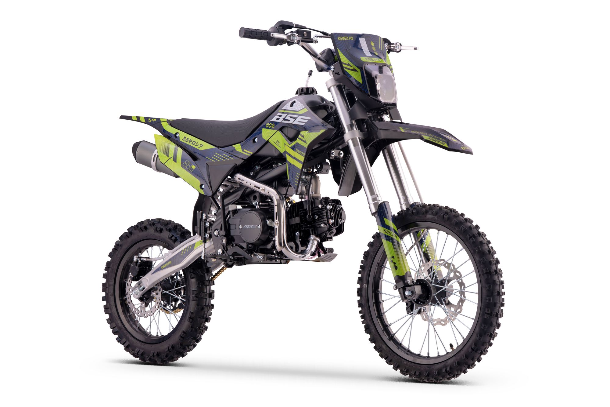 Питбайк BSE PH 125 17/14 AK47 Green (030) 