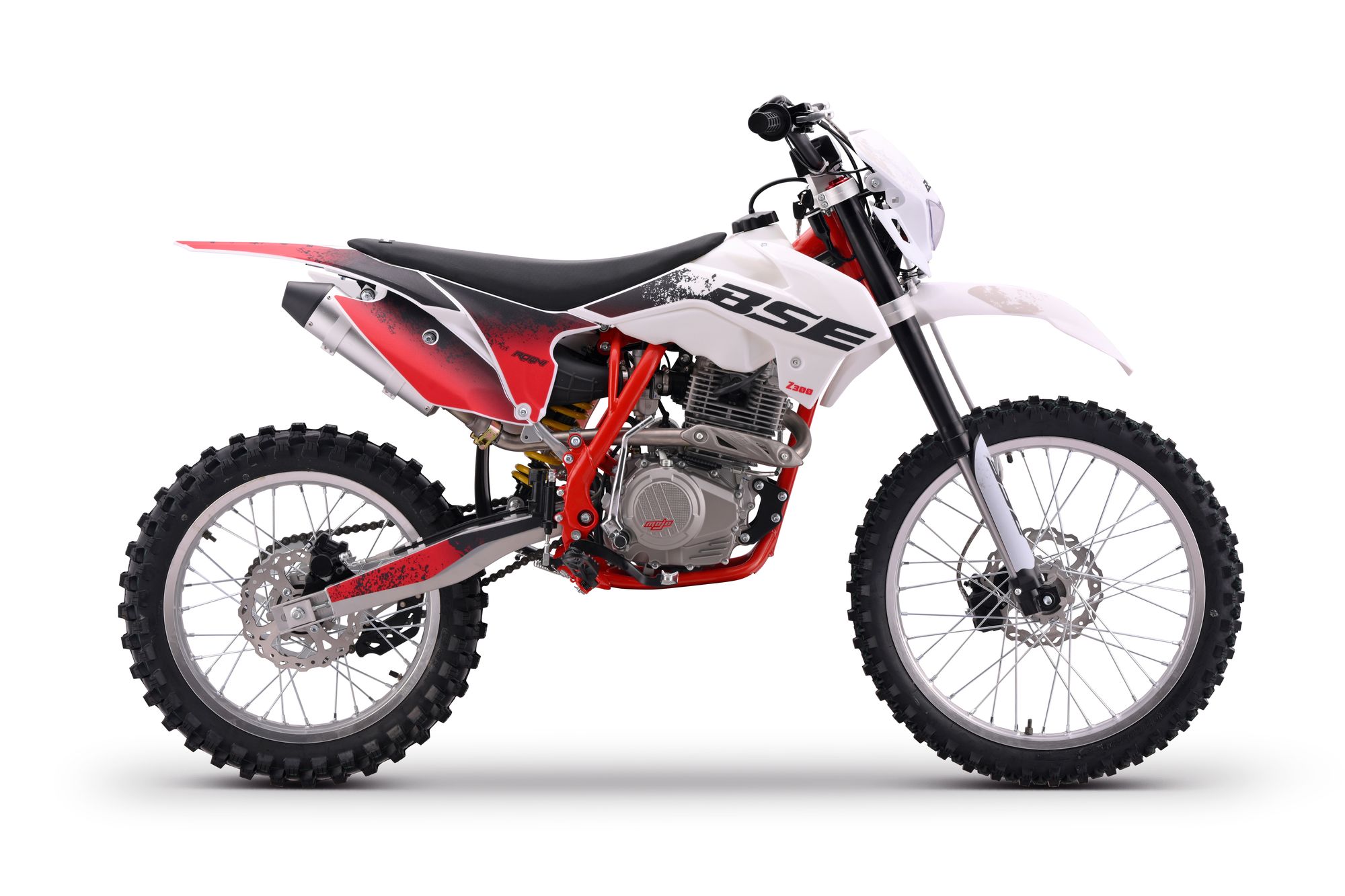 Эндуро / кроссовый мотоцикл BSE Z3.00 21/18 JumpFury Red/White