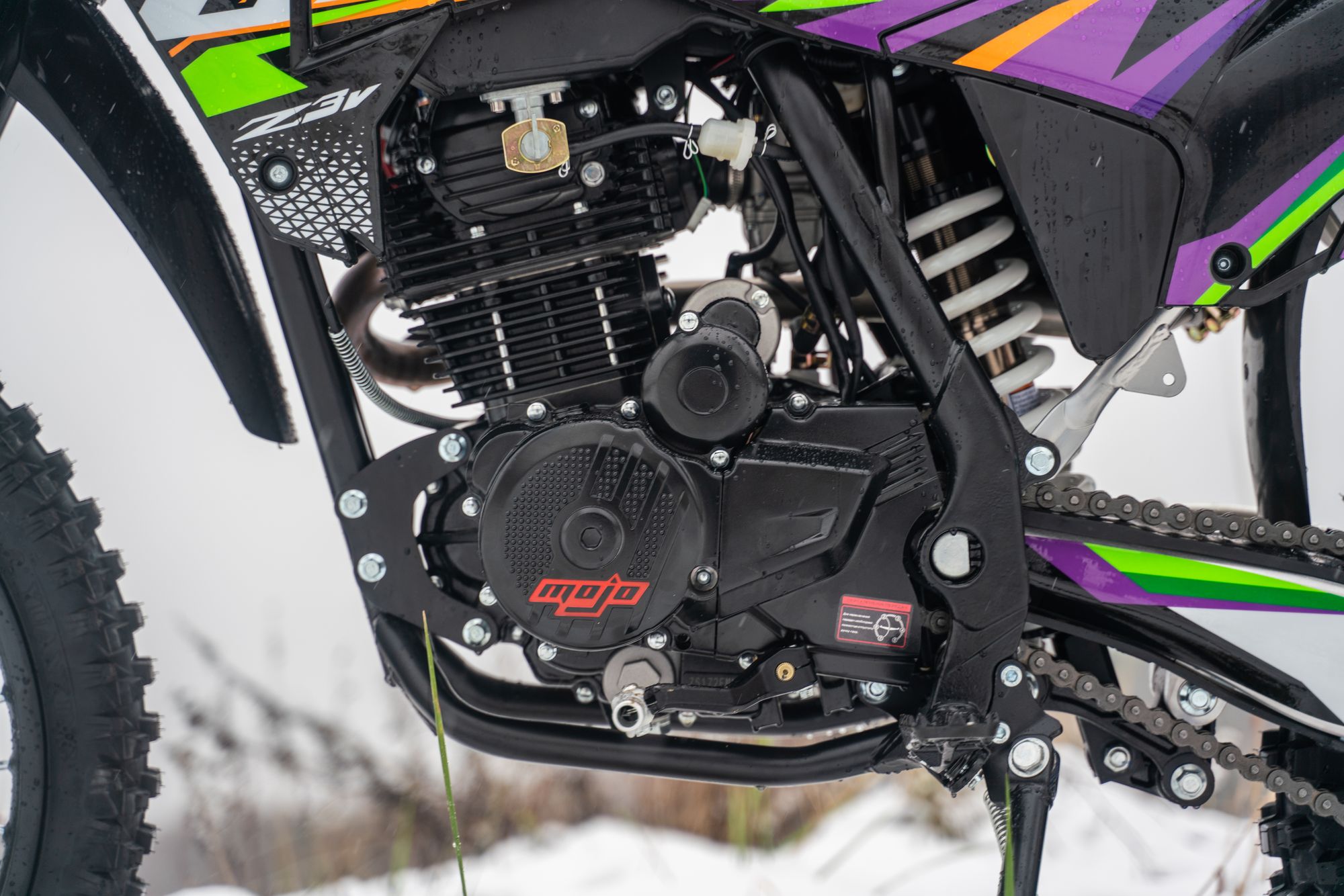 Эндуро / кроссовый мотоцикл BSE Z3 V 21/18 Flash (015)