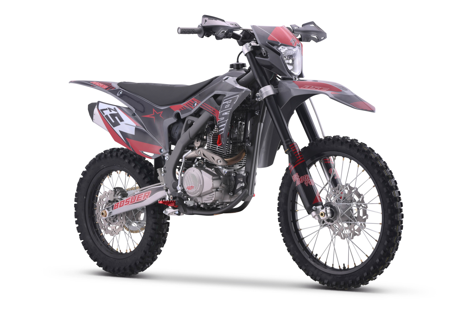 Эндуро / кроссовый мотоцикл BSE Z5 L Red Volcano
