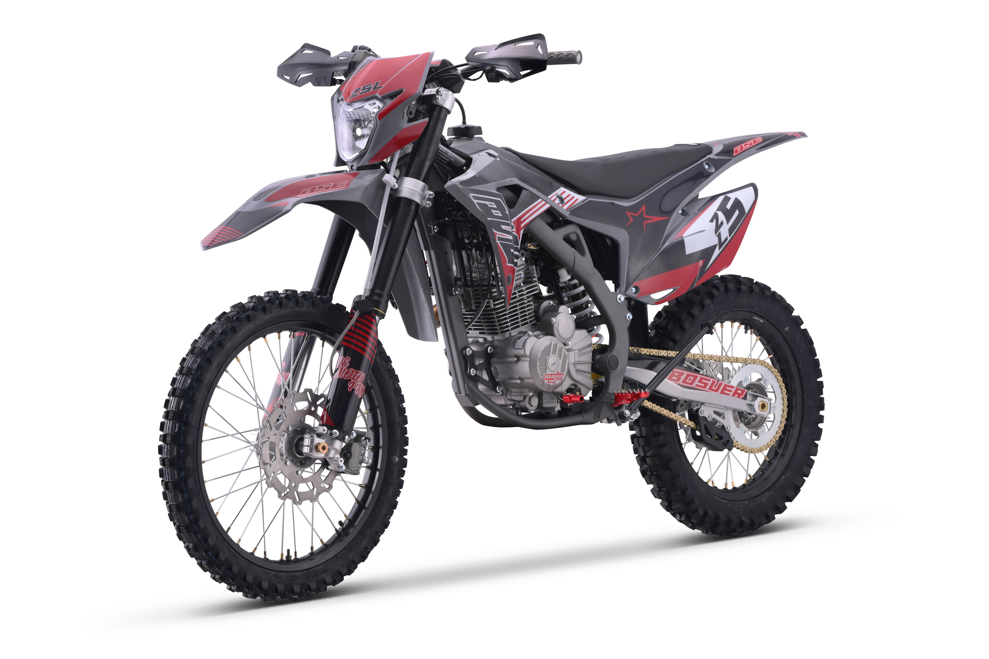Эндуро / кроссовый мотоцикл BSE Z5 L Red Volcano