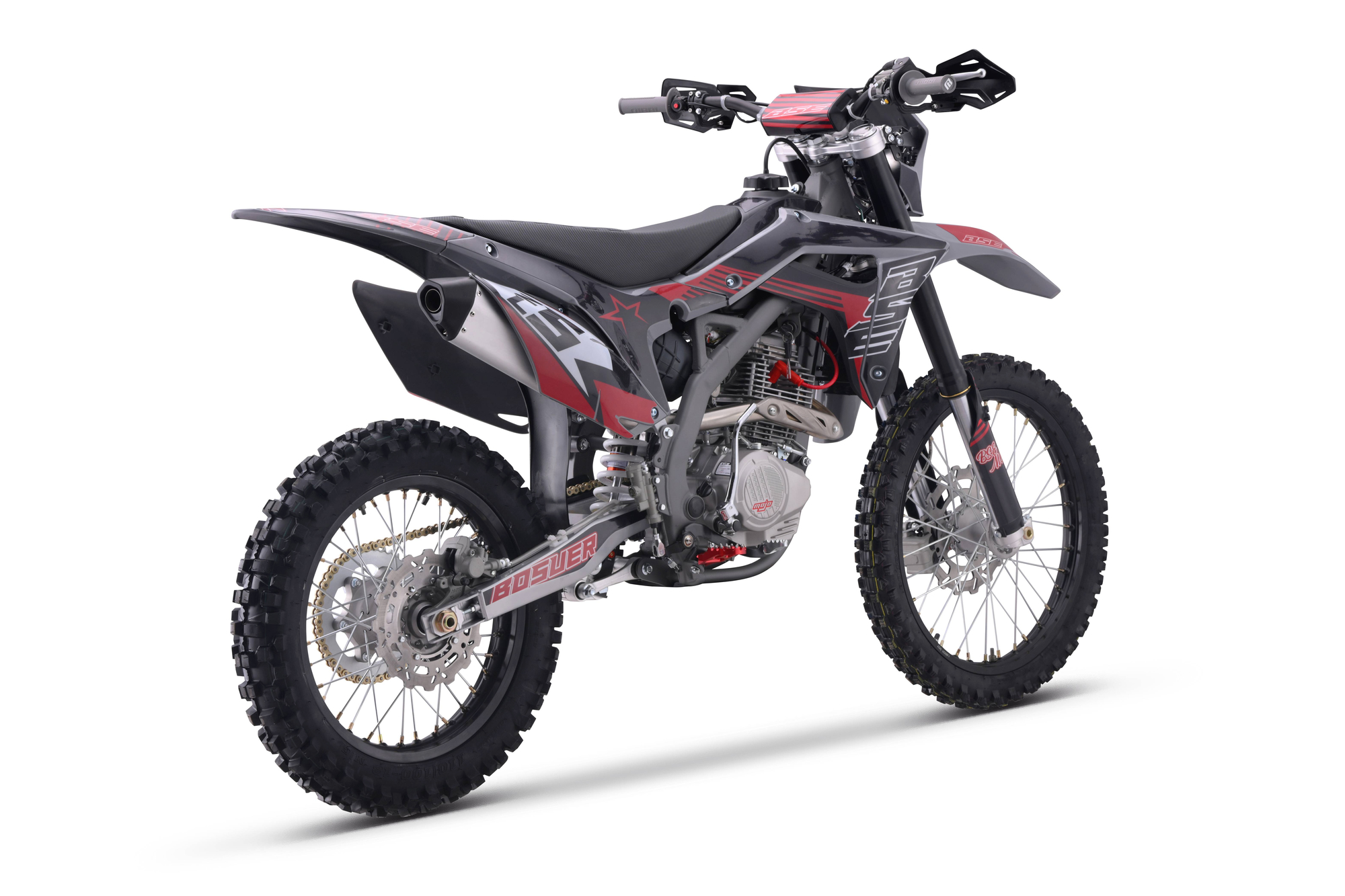 Эндуро / кроссовый мотоцикл BSE Z5 L Red Volcano