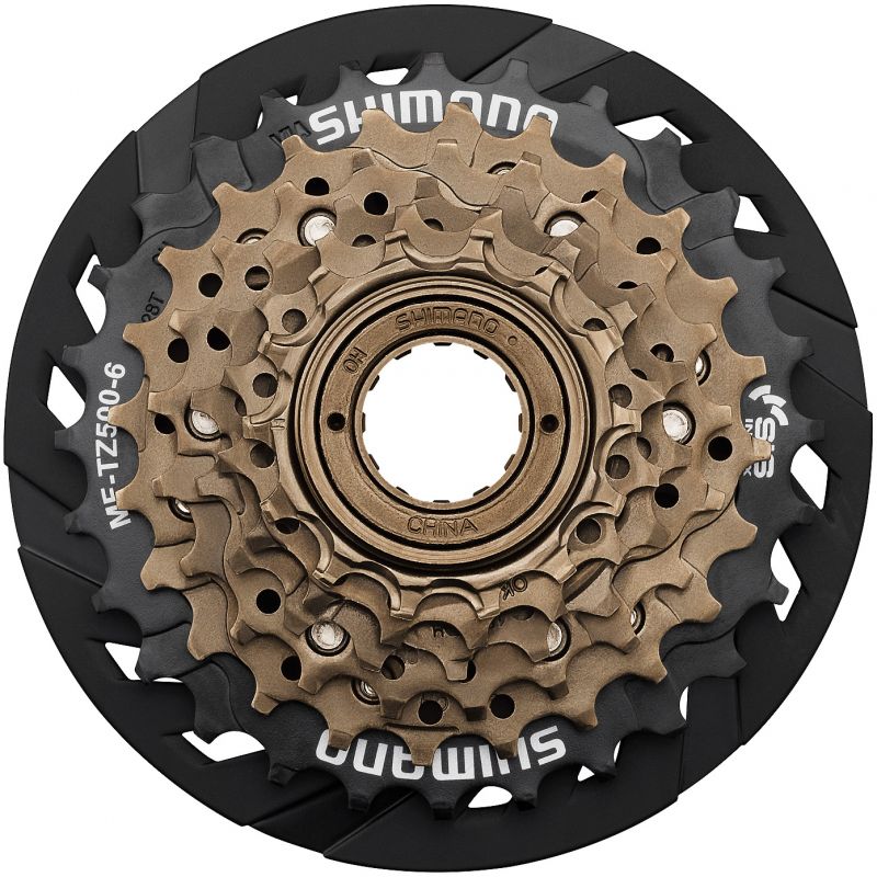 Трещотка Shimano TZ500, 7ск, 14-28, инд. уп.