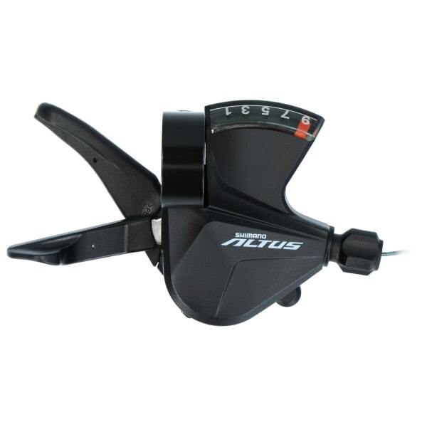 Шифтер Shimano Altus, M2010, прав., 9ск, тр. 2050мм