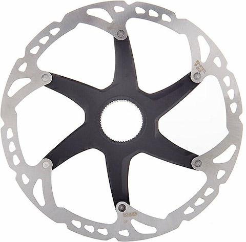 Тормозной диск Shimano SLX, RT67, 203мм, C.Lock (некомплект)