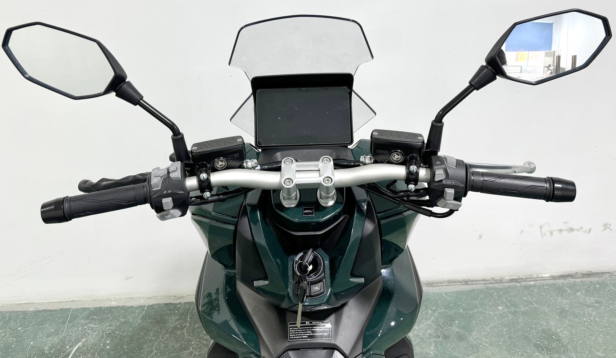 Скутер Motosuper Adviser 180 Light Grey (темно серый)