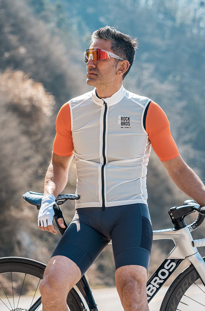 Очки велосипедные ROCKBROS 14110006002. Цвет оправы - голубой. Линзы фотохромные