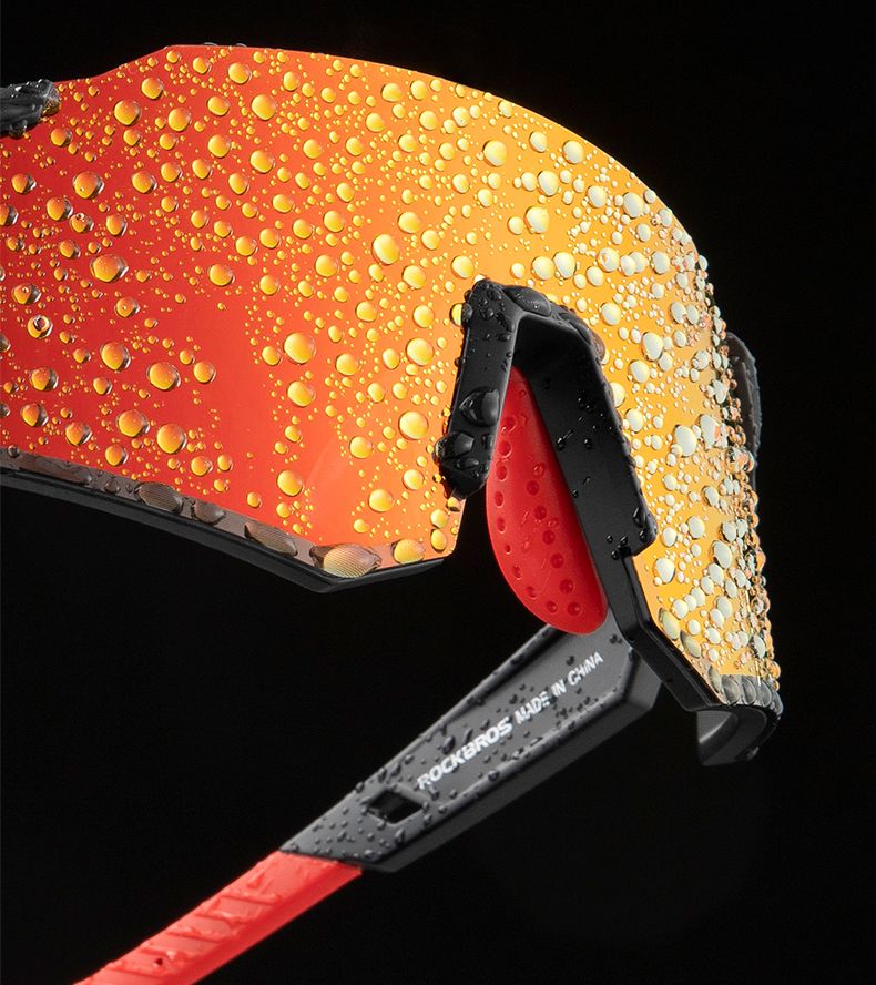 Очки велосипедные ROCKBROS 14110006002. Цвет оправы - голубой. Линзы фотохромные