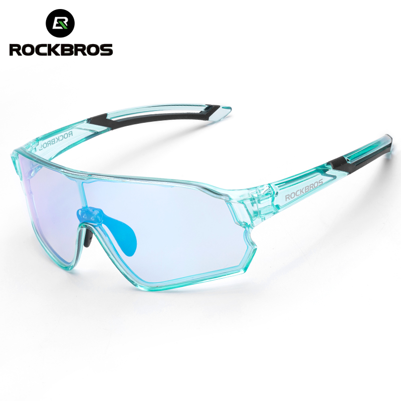 Очки солнцезащитные ROCKBROS SP314 детские с фотохромными линзами; прозрачный голубой