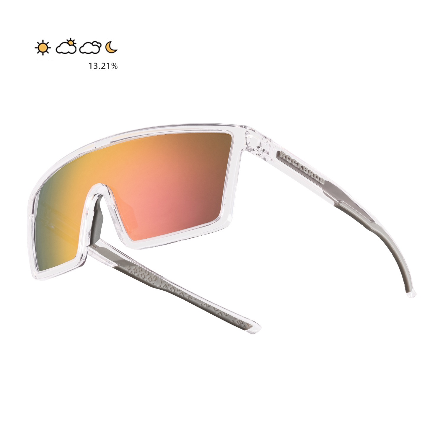 Очки солнцезащитные ROCKBROS SP341 с фотохромными линзами; прозрачные