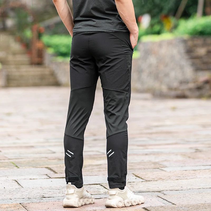 Велоштаны ROCKBROS YPK025-1 свободный крой, с карманами; черный