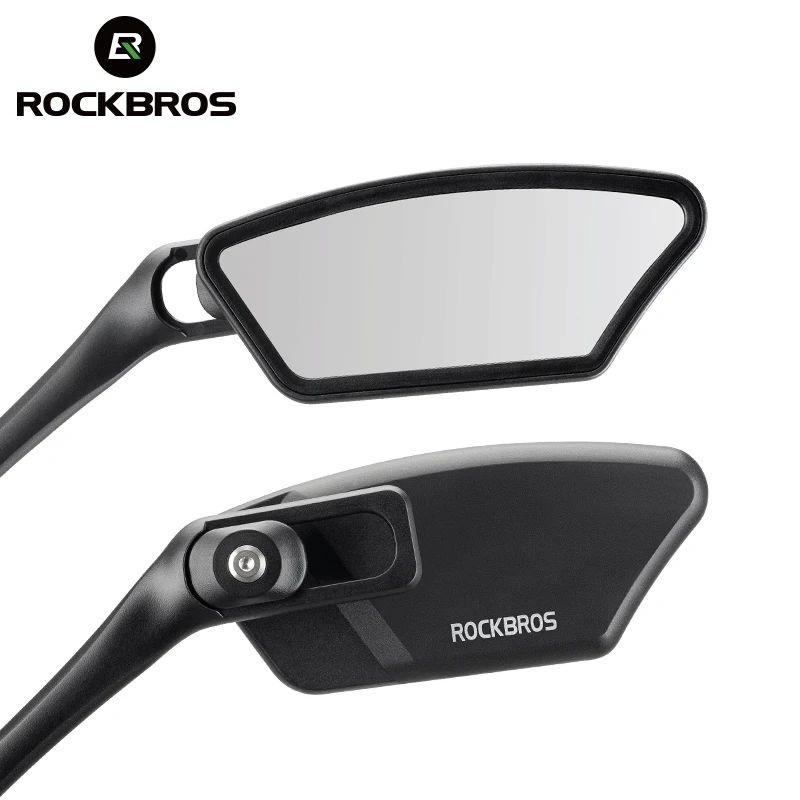 Зеркало заднего вида ROCKBROS на руль велосипеда, правое; черный