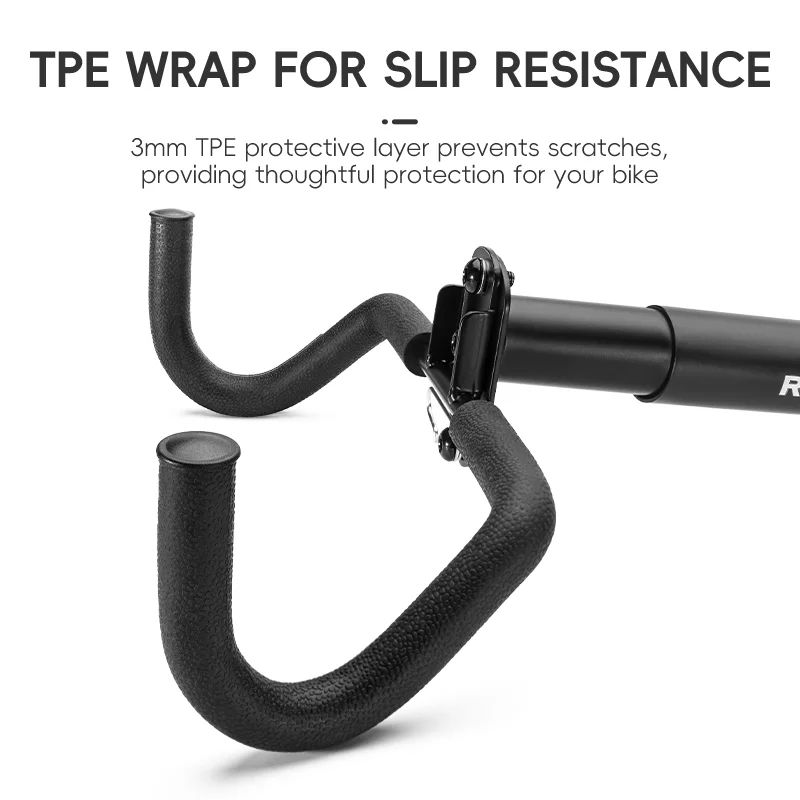 Настенное крепление Rockbros для велосипеда. Подвешивание велосипеда за верхнюю тубу рамы. Арт.RB_27