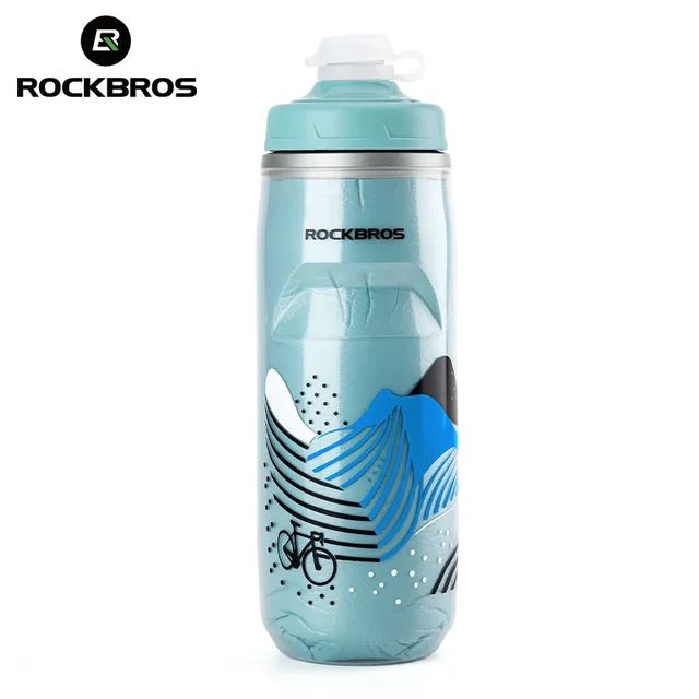 Велофляга ROCKBROS термос 620 мл; синий
