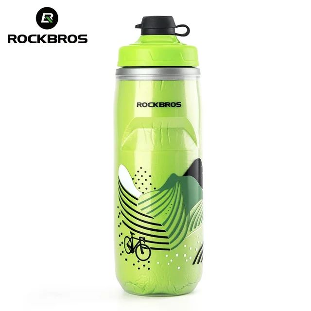 Велофляга ROCKBROS термос 620 мл; зеленый