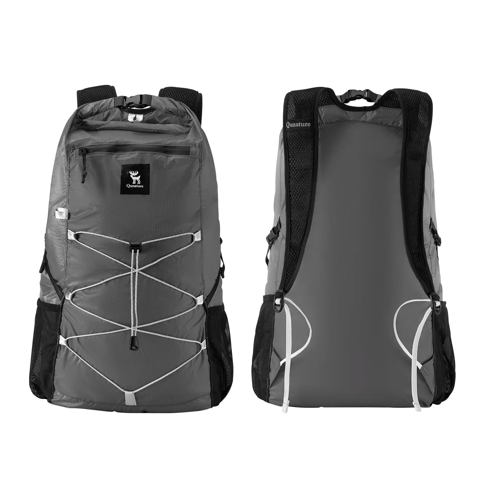 Рюкзак Qunature H49 складной, объем 20 л, 130 г; черный