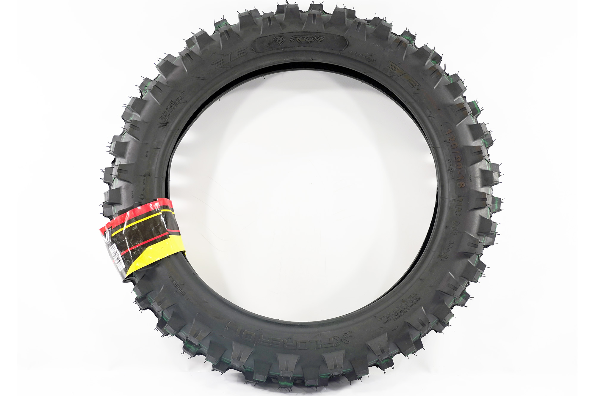 Покрышка ROQVI 120/90-18 MTS-012 super soft [2 green line]