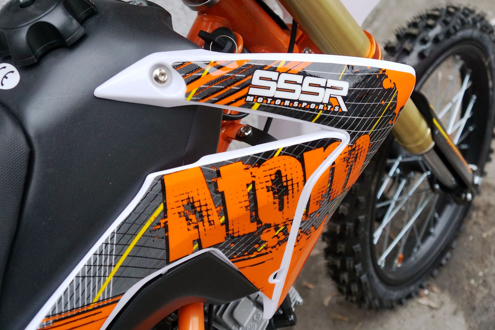 Питбайк SSSR ATOM Atomic Orange