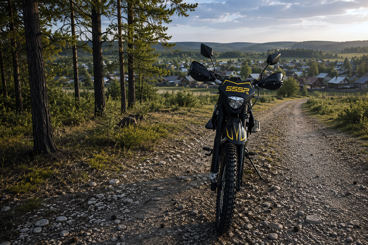 Кроссовый мотоцикл SSSR STORM CB300 BLACK