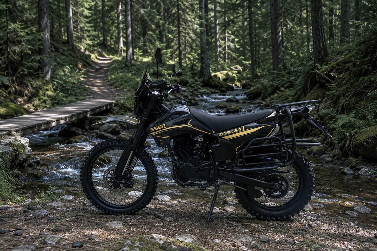Кроссовый мотоцикл SSSR STORM CB300 BLACK