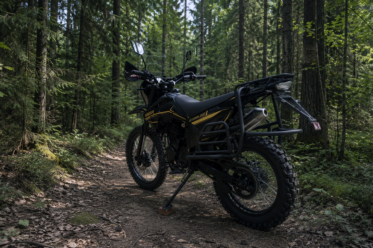 Кроссовый мотоцикл SSSR STORM CB300 BLACK
