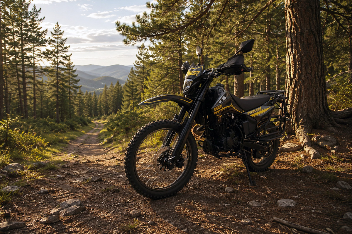Кроссовый мотоцикл SSSR STORM CB300 BLACK