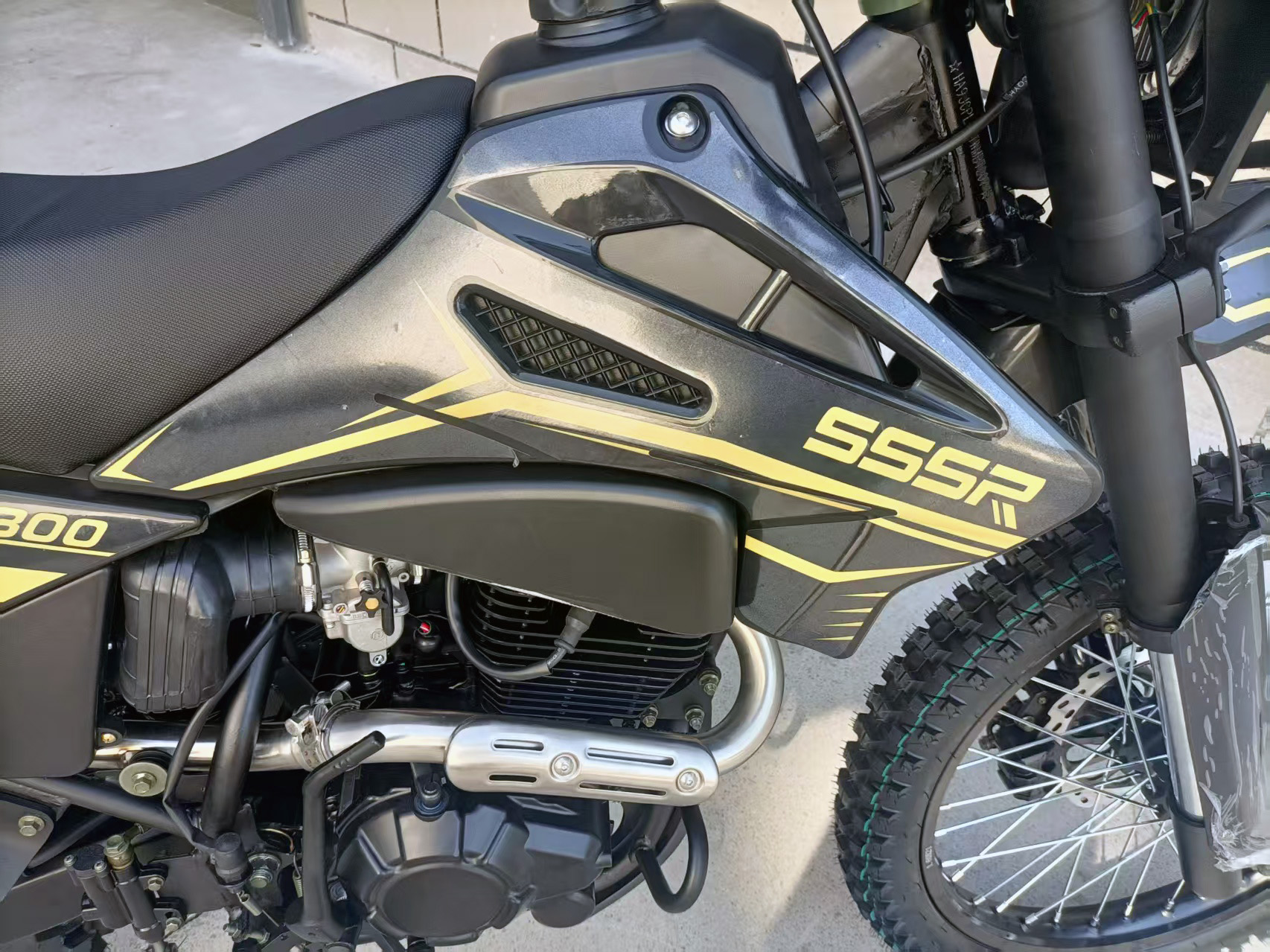 Эндуро / кроссовый мотоцикл  SSSR  MRF300 BLACK c ПТС