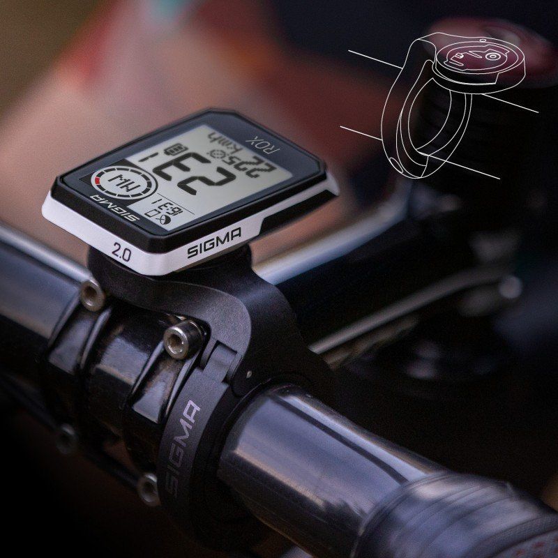Велокомпьютер SIGMA ROX 2.0 White 