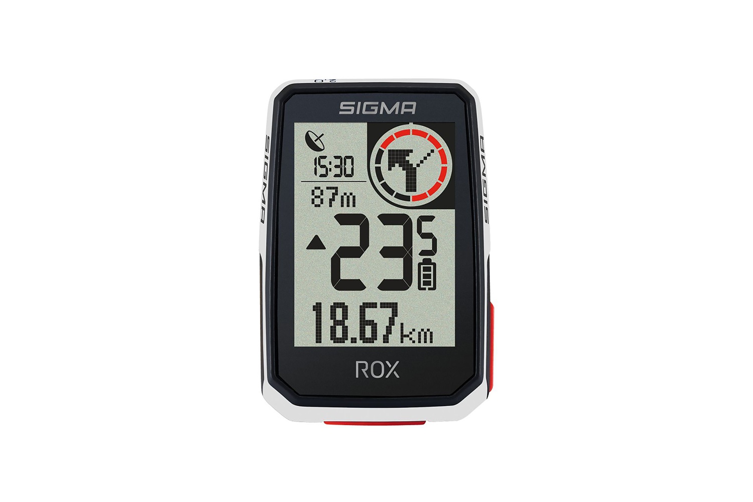 Велокомпьютер SIGMA ROX 2.0 White 