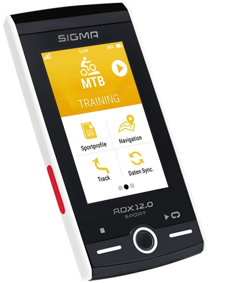 Велокомпьютер Sigma ROX 12.0 SPORT GPS SET Белый