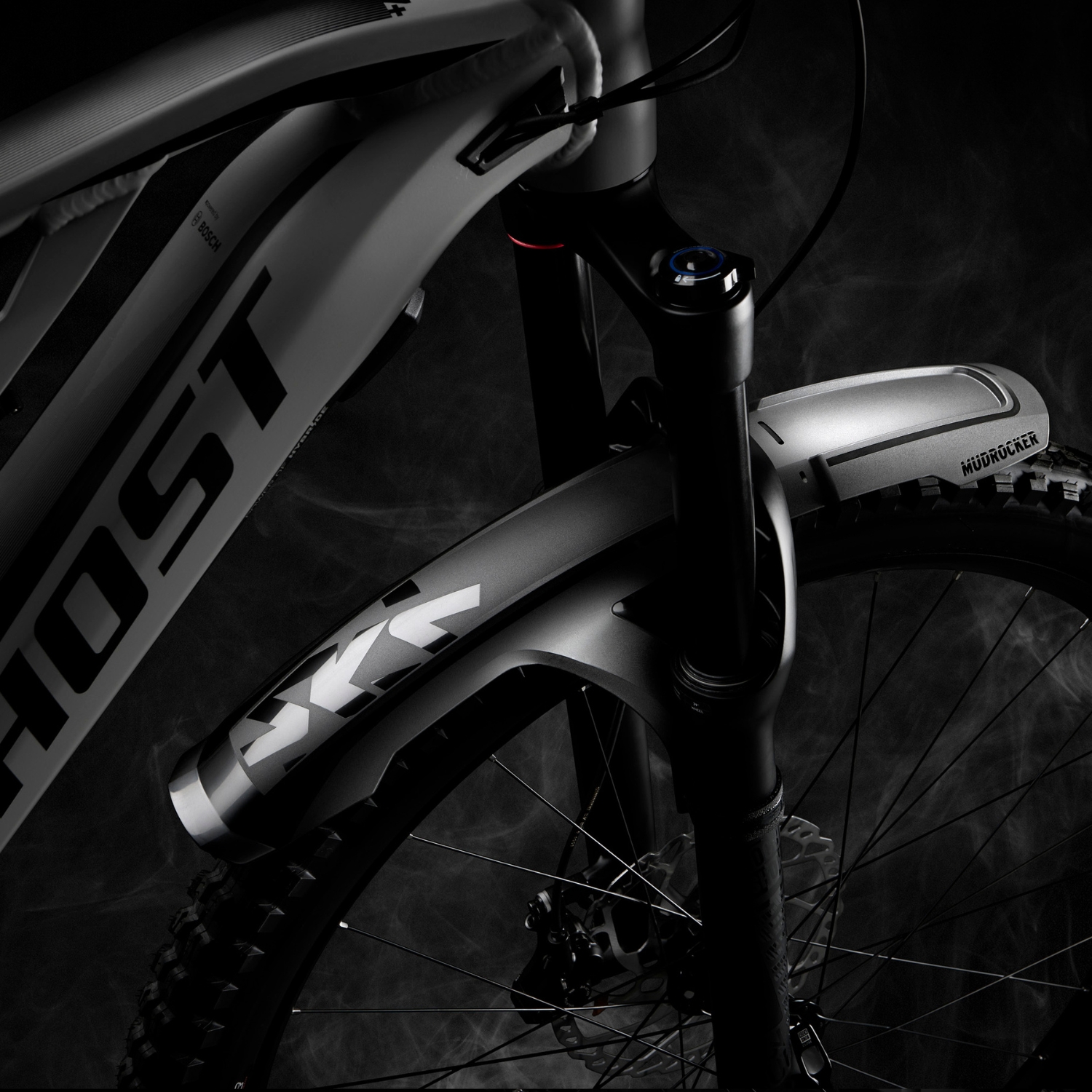 Комплект крыльев SKS MUDROCKER, цвет Черный