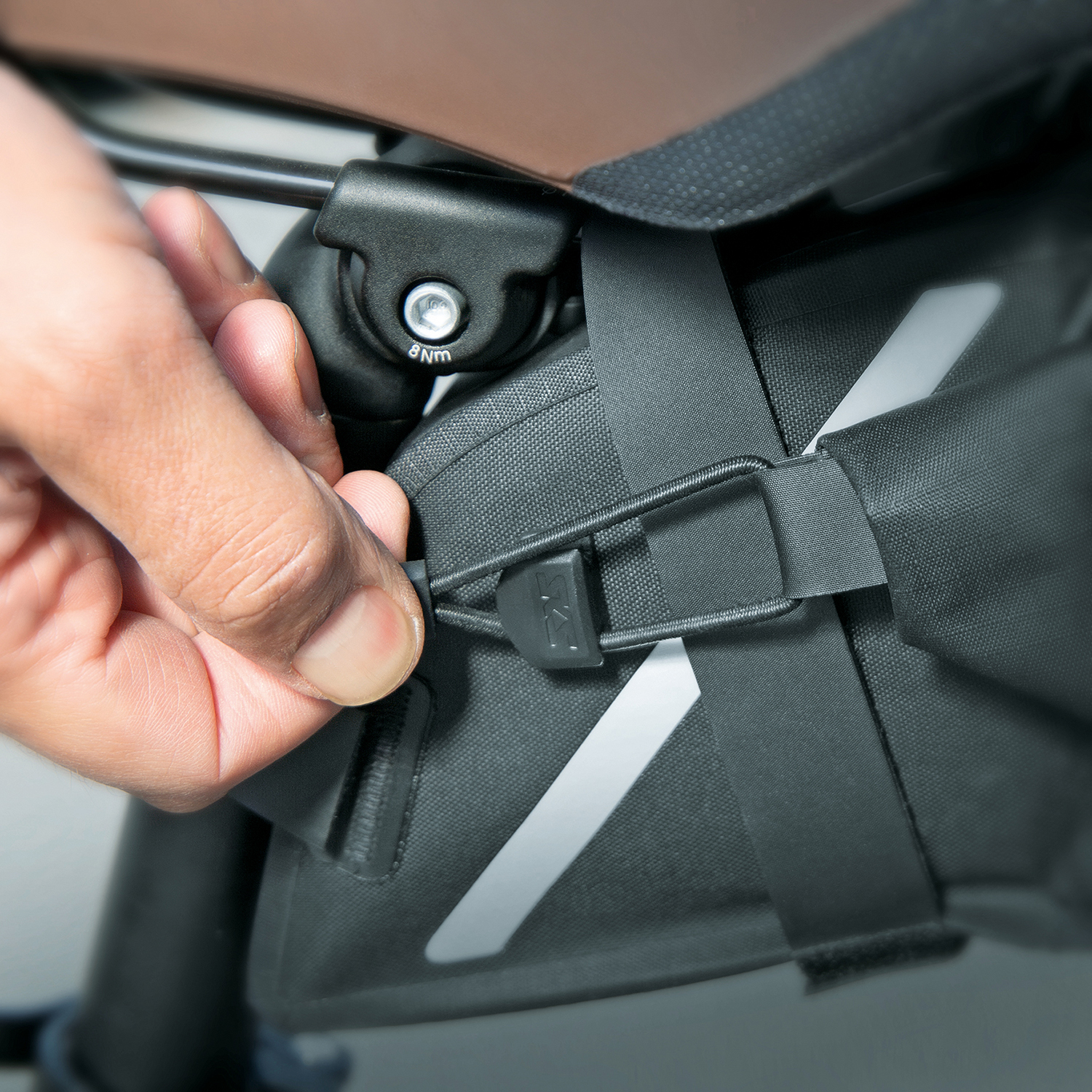 Сумка под седло SKS TRAIL SADDLEBAG L, цвет Черный