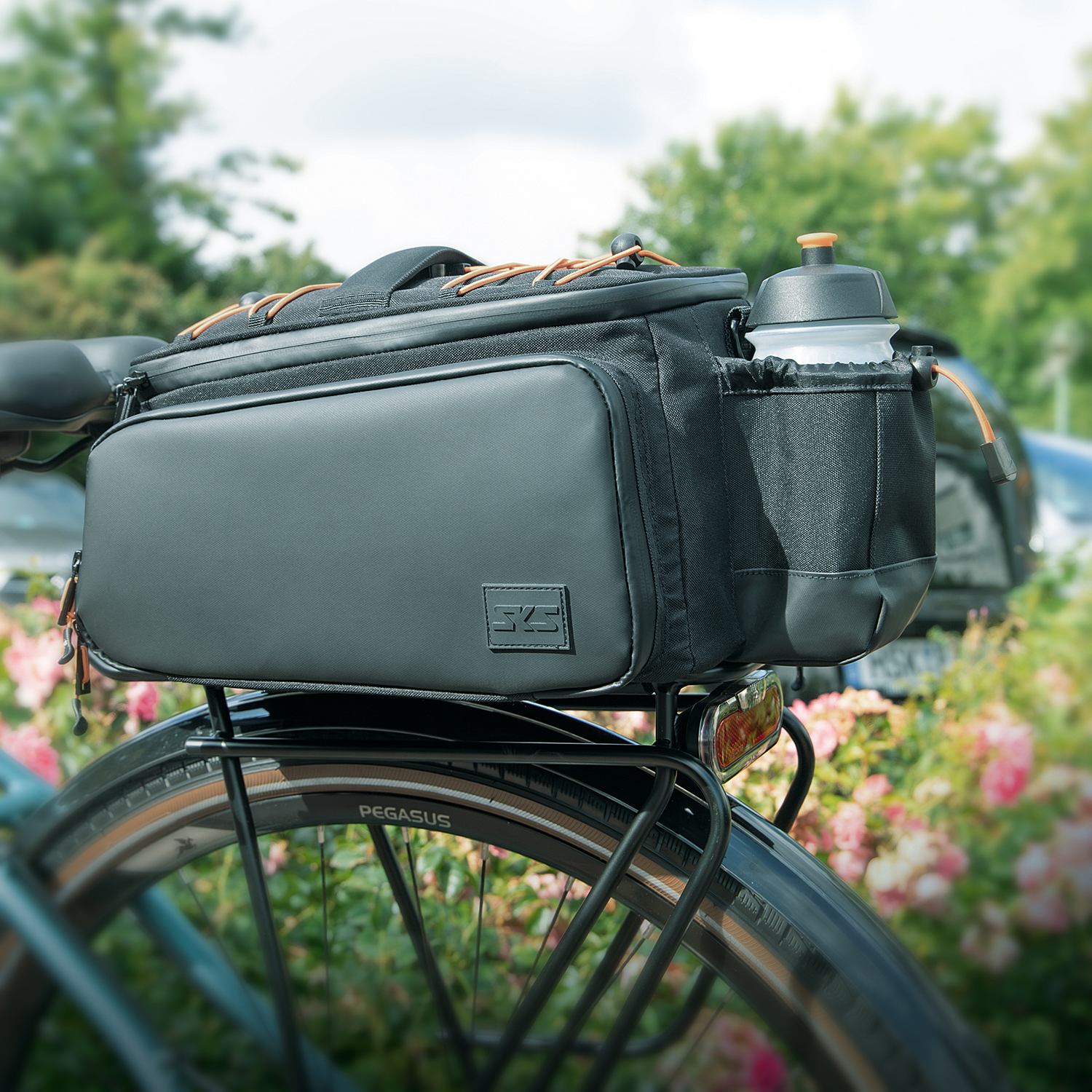 Сумка на багажник SKS INFINITY URBAN TRUNKBAG XL, цвет Черный