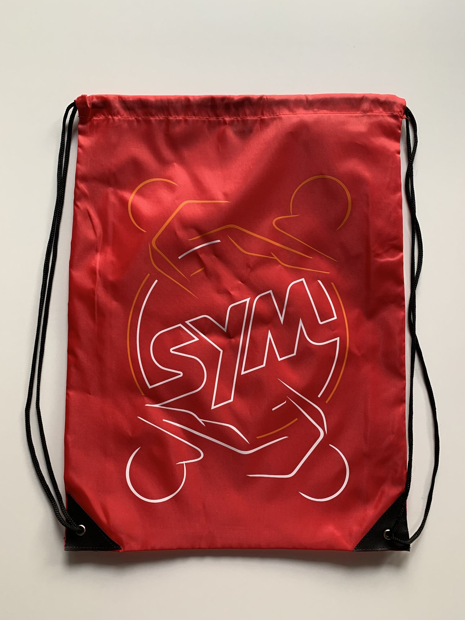 Рюкзак-мешок веревочный SYM red