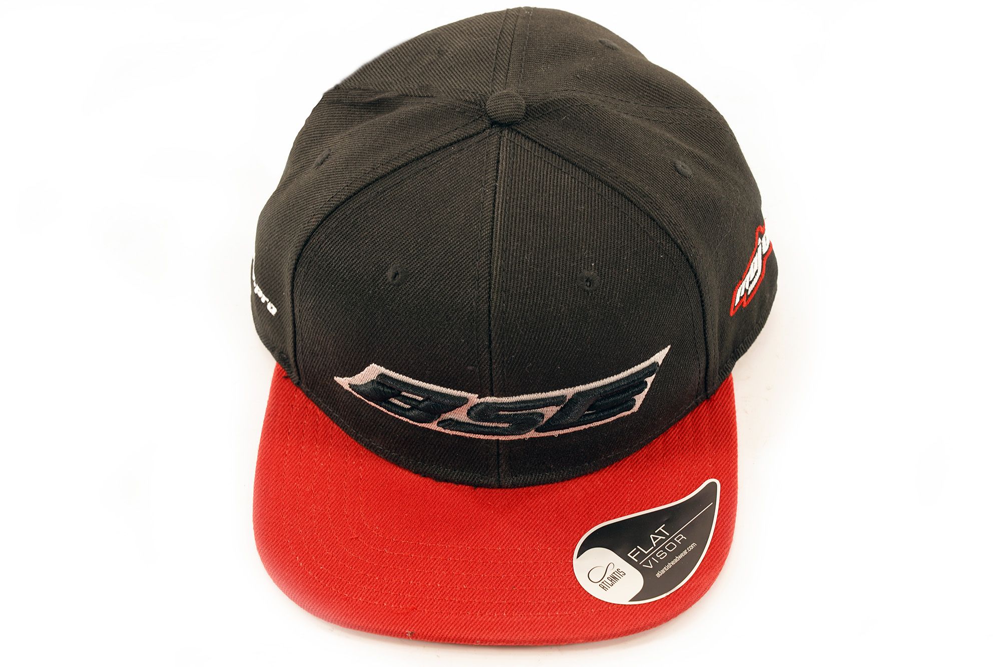 Бейсболка BSE Snapback black-red m