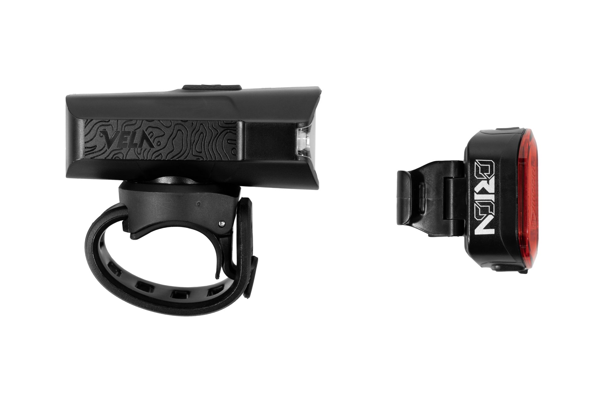 Набор фонарей Moon VELA 200 (Black) & ORION 