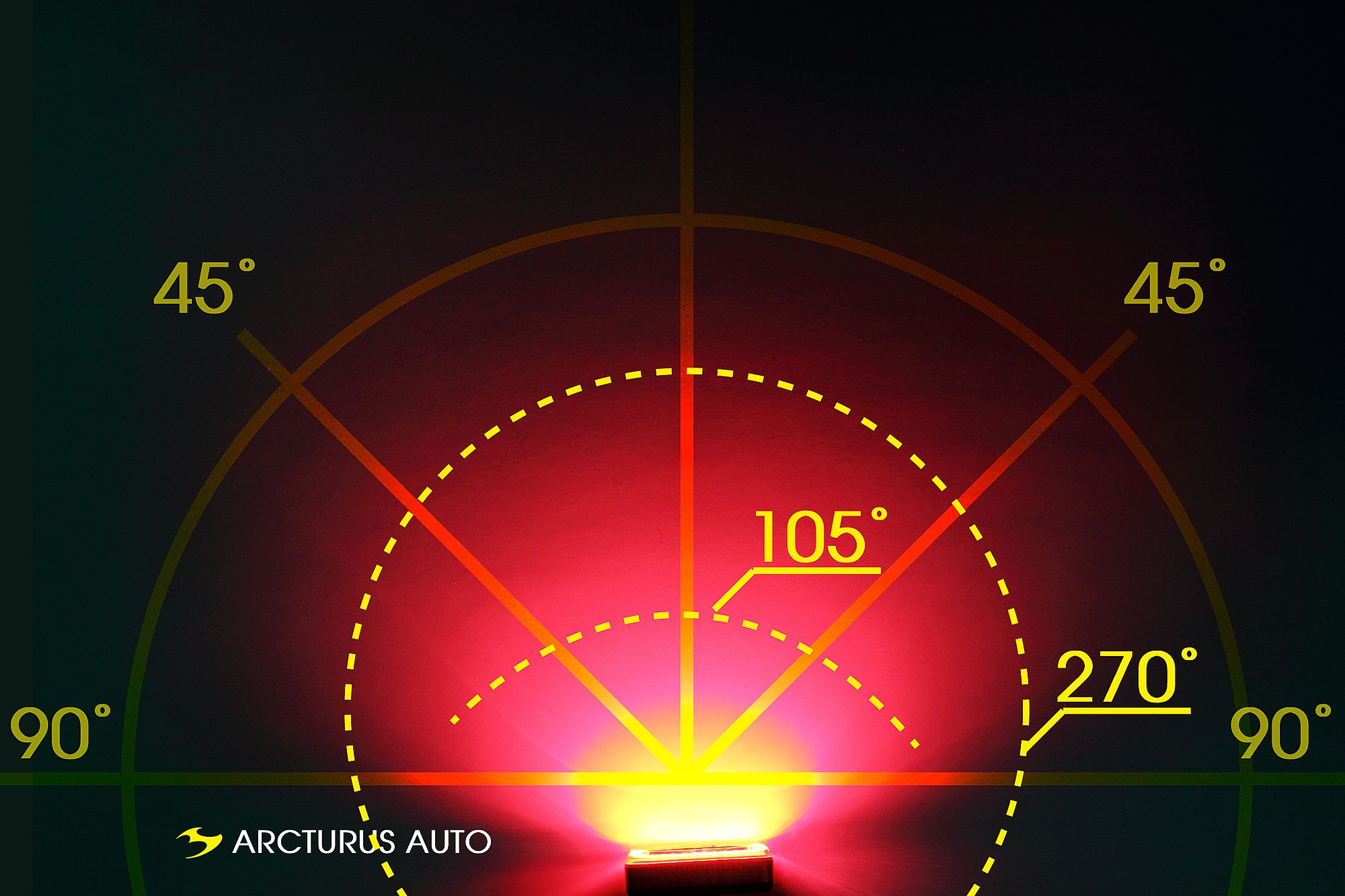 Фонарь задний MOON Arcturus auto, диодный, 7 режимов, USB