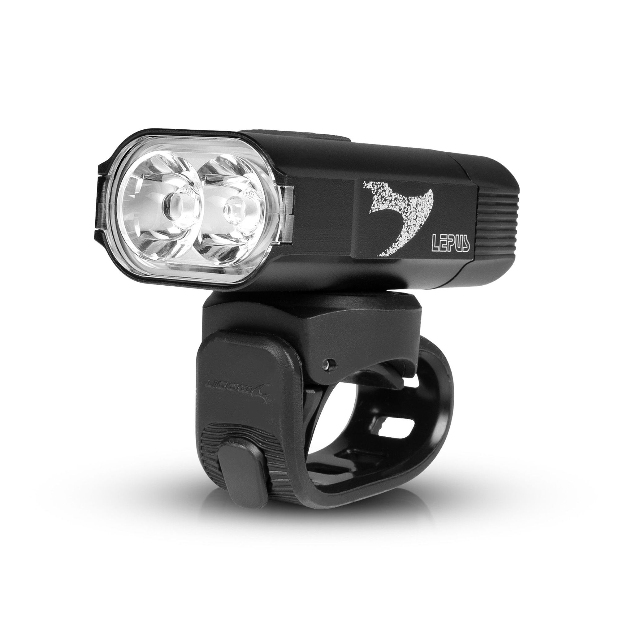 Велофара Moon LEPUS 600 люмен, USB-C, крепление gopro garmin