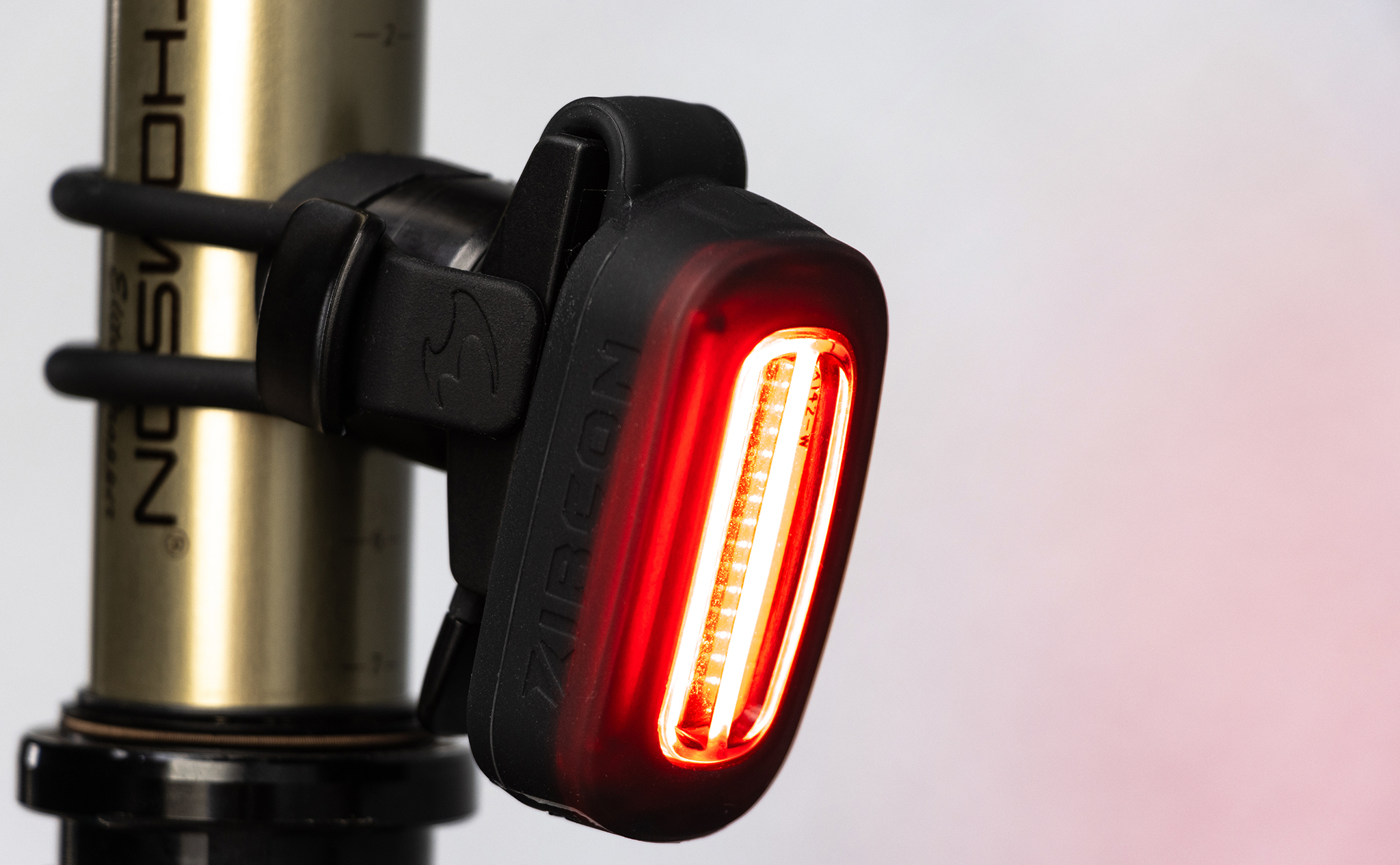 Велофонарь MOON ZIRCON RED LED C1 BLK