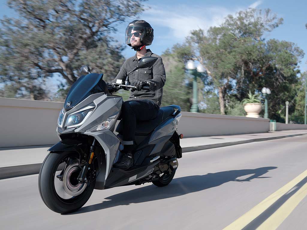 Скутер SYM Jet 14 200 серый