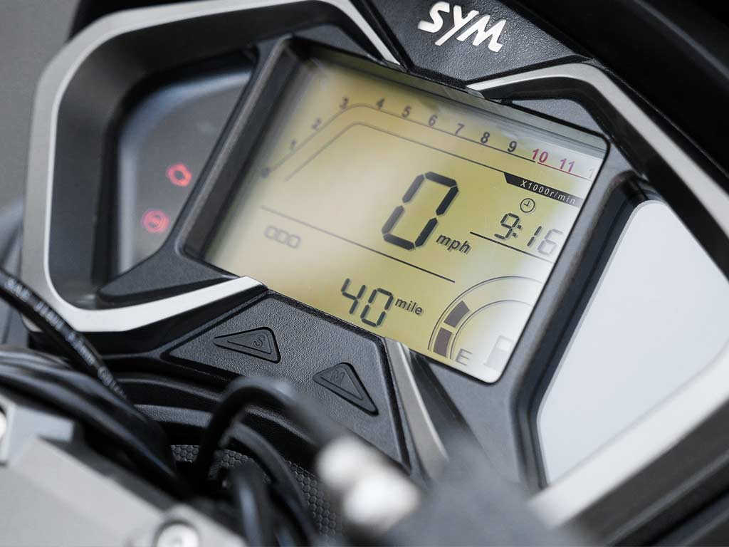 Скутер SYM Jet 14 200 матовый сине серый