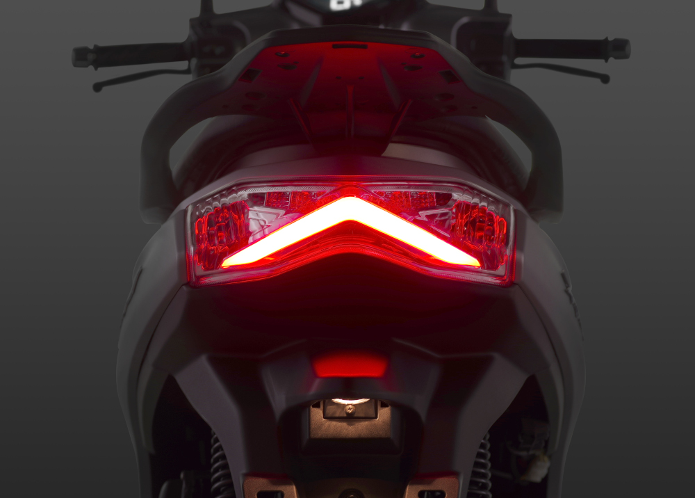 Скутер SYM Symphony ST 200 матовый серый