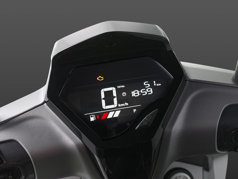 Скутер SYM Symphony ST 200 матовый серый