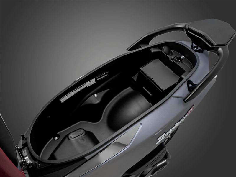 Скутер SYM Symphony ST 200 матовый серый