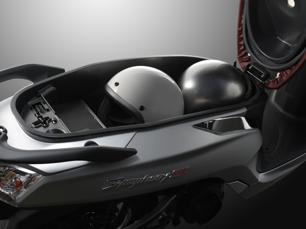 Скутер SYM Symphony ST 200 матовый серый