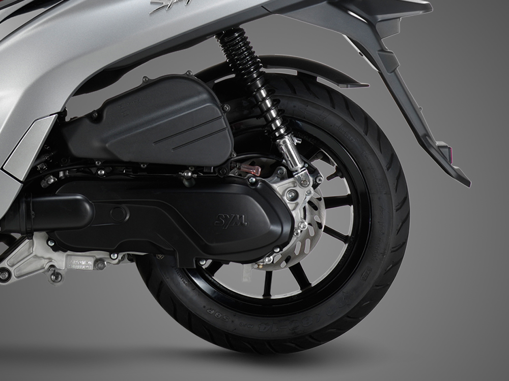 Скутер SYM Symphony ST 200 матовый серый