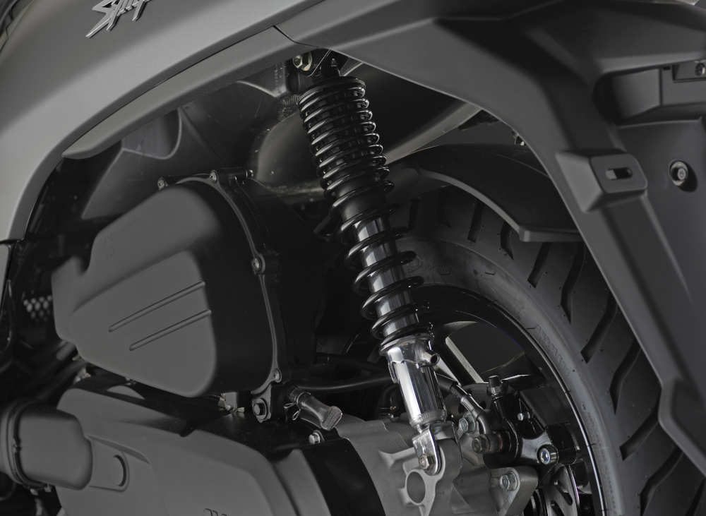 Скутер SYM Symphony ST 200 матовый серый