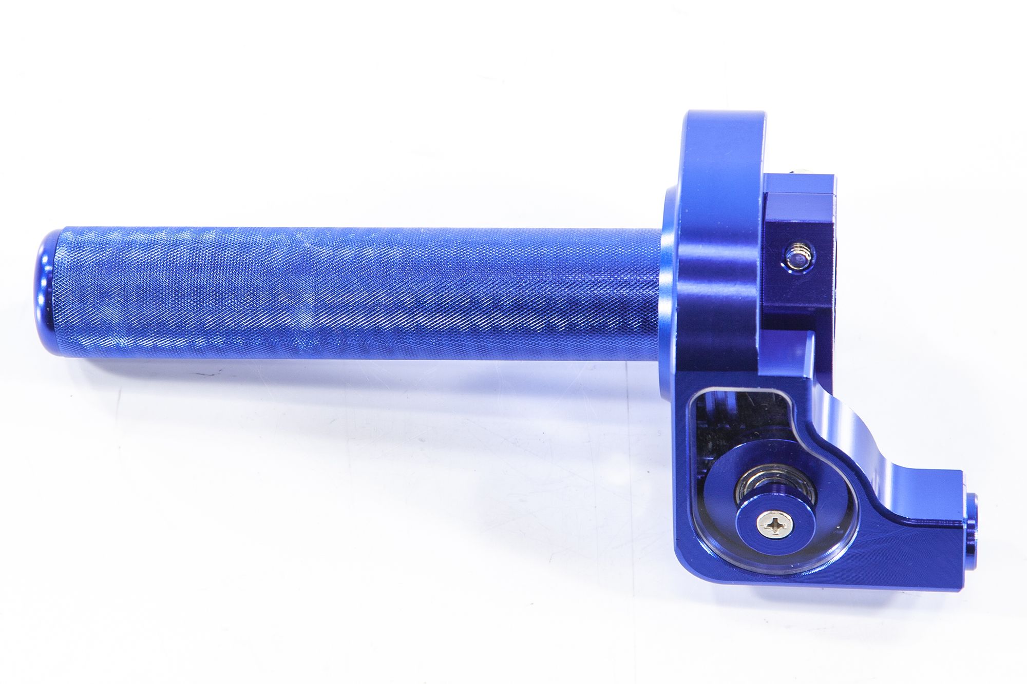 Ручка газа с регулировкой OTOM синий
